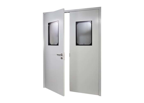 comprare Porta a dondolo in camera pulita in acciaio Porta a prova di fuoco in sala operatoria medica online manufacture