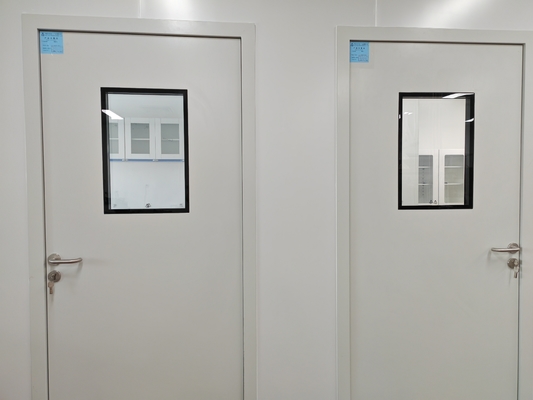 comprare Porta di stanza pulita in acciaio modulare Porta a dondolo ermetica spessore di parete 250 mm per laboratorio online manufacture