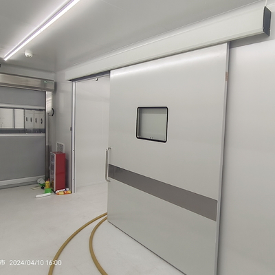 comprare GMP Pharmaceutical Cleanroom Automatic porta scorrevole con pannello in acciaio inox online manufacture