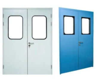 comprare Sala pulita modulare doppia porta con ferro galvanizzato o materiale in acciaio inossidabile 304 online manufacture
