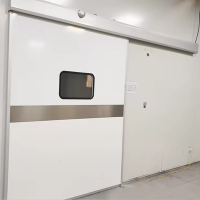 comprare Isolamento acustico camera pulita porta scorrevole automatica con spray elettrostatico antibatterico online manufacture