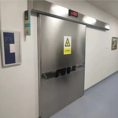 comprare Porta di protezione dalle radiazioni, porta scorrevole automatica in acciaio. online manufacture