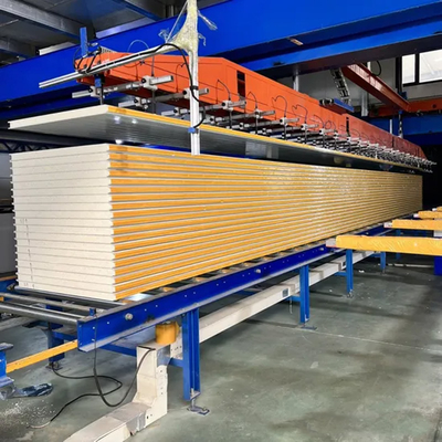 comprare Huuao resistente al fuoco 50mm 70mm 100mm 150mm PU pannelli a parete sandwich isolato con pannello a parete sandwich PU isolato Prezzo per l'edilizia online manufacture