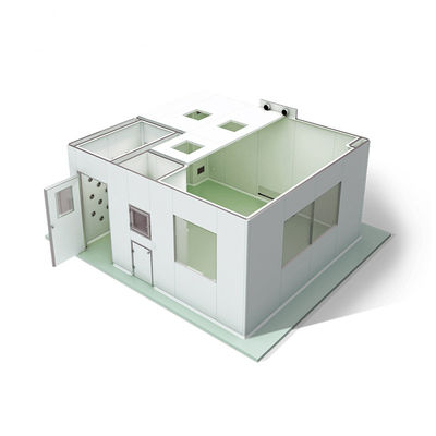 comprare Huuao Huuao Progetto chiavi in mano Camera pulita Soluzione Flusso d'aria laminare Pressione d'aria negativa Laboratori puliti Gmp Industria elettronica Camera pulita online manufacture