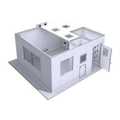 comprare Huaao Pharmaceutical Clean Booth Sandwich Panel Ceiling Modular Clean Room Solutions for GMP Dust Free Cleanroom Project/Electric Industry/ISO4-8 online manufacture