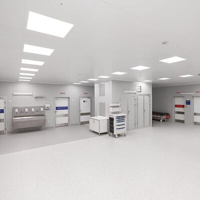 comprare Progetto chiavi in mano di camera bianca asettica con sistema HVAC ISO5 modulare moderno di Huaao Pharma Laboratory Factory per l'industria farmaceutica fabbricazione online