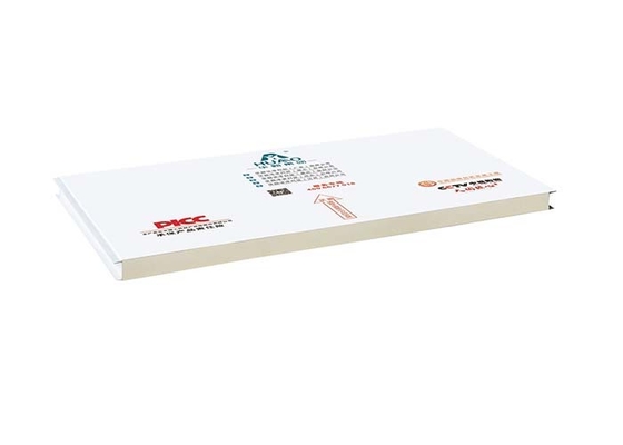 PU PIR PUR Machine Made Cleanroom Sandwich Panel per la fabbrica di magazzini