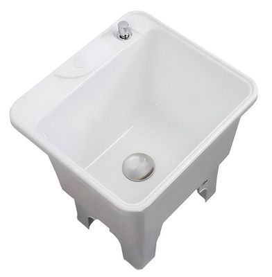 Sala pulita vasca di lavaggio sporco / vasca di spazzatura con rubinetto sensore automatico