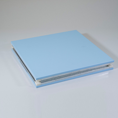 Mgo Rock Wool Handmade Cleanroom Sandwich Pane Ignifugo Larghezza 1150mm