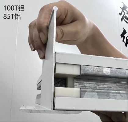 Sistemi di montaggio del soffitto Sala pulita Griglie di profilo T in alluminio per laboratori ospedalieri