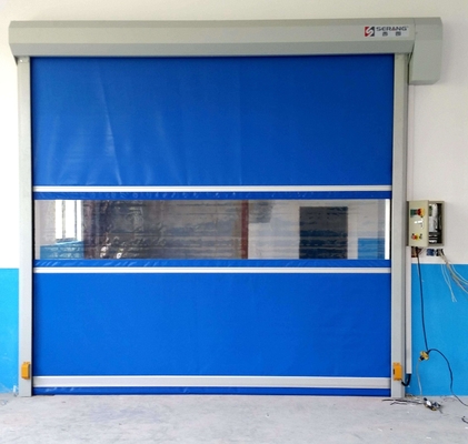 Elettronica PVC Fast Rolling Shutter Porta Resistenza al vento Per magazzino logistico
