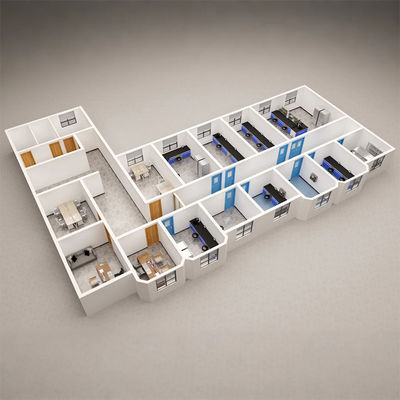 Progetto Huuao ISO Medical Packing Pharmaceutical Cleanroom System, GMP Standard Cleanroom con prezzo competitivo Classe 100 a 100000 Fornitore di progetti Cleanroom