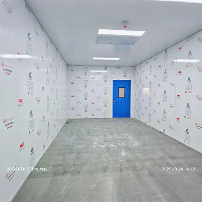 Sala pulita priva di polvere Huaao Iso 7 8 Livello Sala pulita prefabbricata Modulare per l'industria Sala pulita