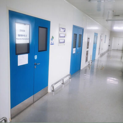 HUAAO Partizione Modulare Moderna per Camere Bianche per Uso Farmaceutico, Personalizzata ISO5-9, Installazione Rapida, Ignifuga, Ecologica