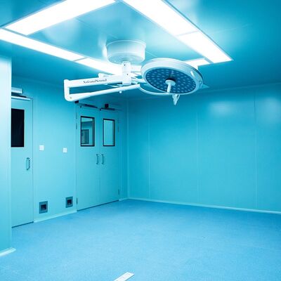 HUAAO Pannello Murale Modulare per Camera Bianca Moderna per Uso Medico Certificato ISO Antincendio Ecologico Personalizzabile per Officine e Sale Operative Ospedaliere